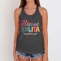 Blessed To Be Called Lita MotherS Day Women's Knotted Racerback Tank