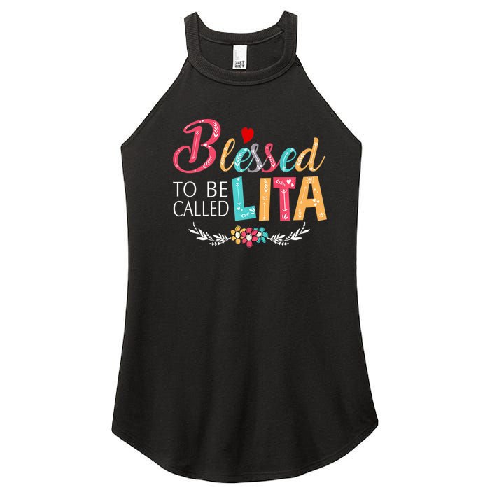 Blessed To Be Called Lita MotherS Day Women's Perfect Tri Rocker Tank