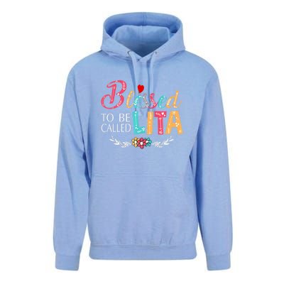 Blessed To Be Called Lita MotherS Day Unisex Surf Hoodie