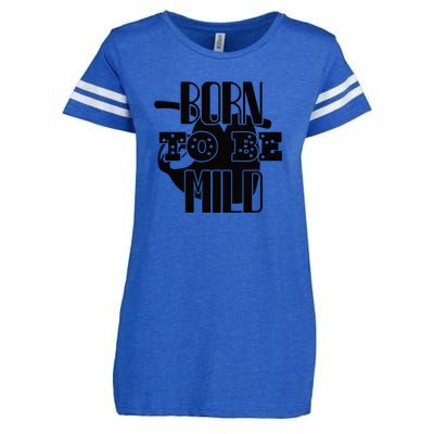 Born To Be Mild Enza Ladies Jersey Football T-Shirt