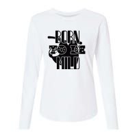 Born To Be Mild Womens Cotton Relaxed Long Sleeve T-Shirt