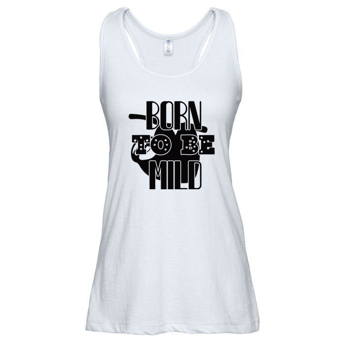 Born To Be Mild Ladies Essential Flowy Tank