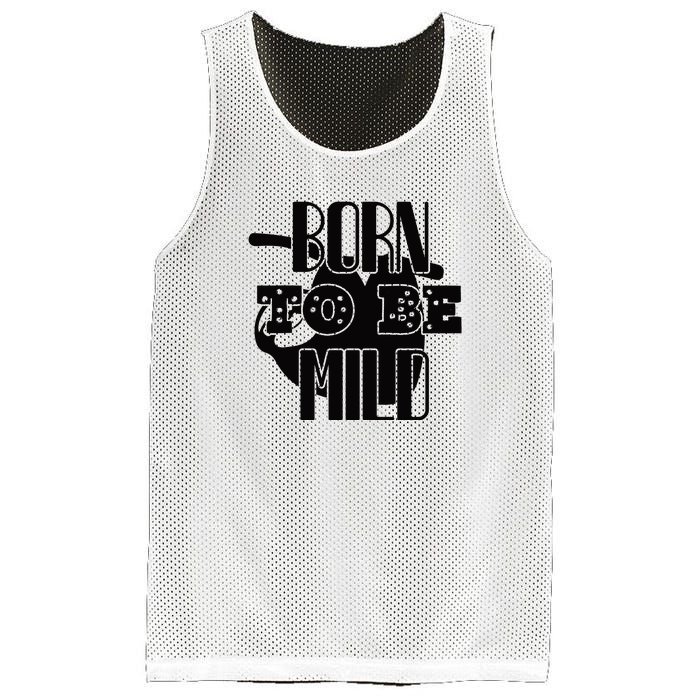 Born To Be Mild Mesh Reversible Basketball Jersey Tank