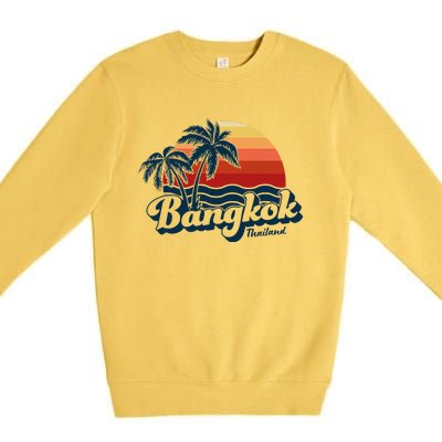 Bangkok Thailand Premium Crewneck Sweatshirt