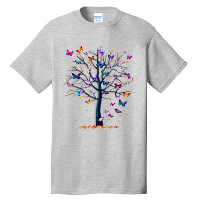 Butterfly Tree Beautiful Tall T-Shirt