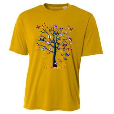 Butterfly Tree Beautiful Cooling Performance Crew T-Shirt