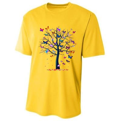 Butterfly Tree Beautiful Performance Sprint T-Shirt