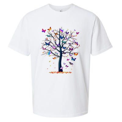 Butterfly Tree Beautiful Sueded Cloud Jersey T-Shirt