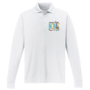 Blessed To Be Called Nonie MotherS Day Performance Long Sleeve Polo