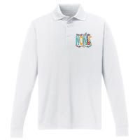 Blessed To Be Called Nonie MotherS Day Performance Long Sleeve Polo