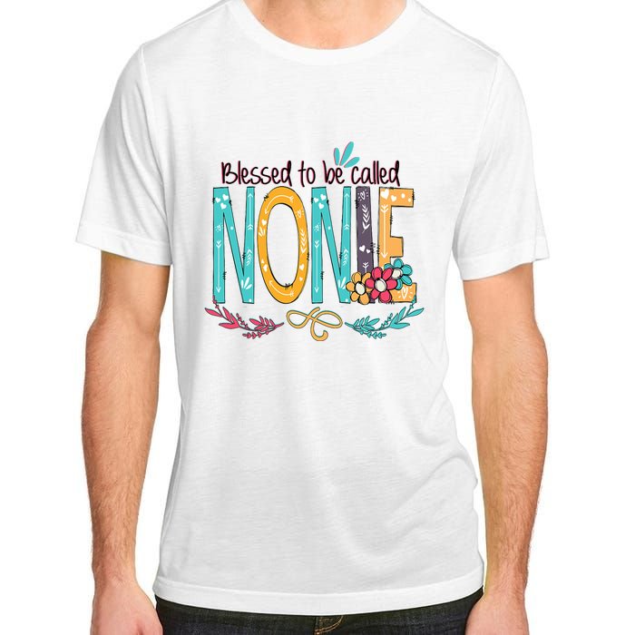 Blessed To Be Called Nonie MotherS Day Adult ChromaSoft Performance T-Shirt