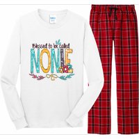 Blessed To Be Called Nonie MotherS Day Long Sleeve Pajama Set