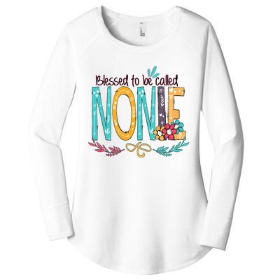 Blessed To Be Called Nonie MotherS Day Women's Perfect Tri Tunic Long Sleeve Shirt