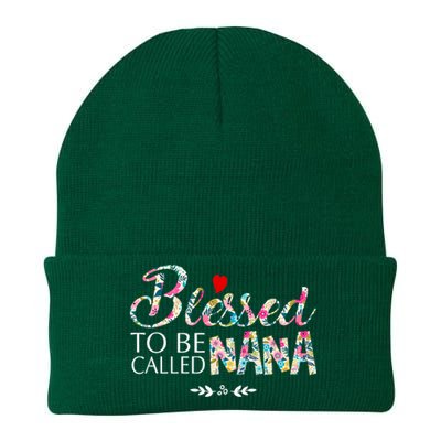 Blessed To Be Called Nana Mothers Day Knit Cap Winter Beanie