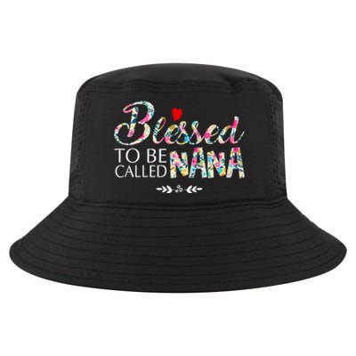 Blessed To Be Called Nana Mothers Day Cool Comfort Performance Bucket Hat