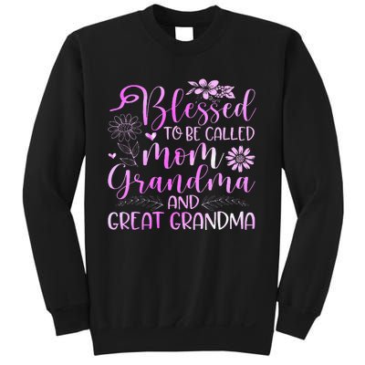 Blessed To Be Called Mom Grandma Sweatshirt