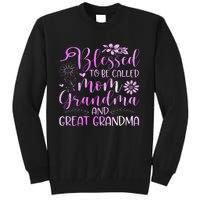 Blessed To Be Called Mom Grandma Tall Sweatshirt