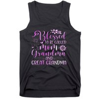 Blessed To Be Called Mom Grandma Tank Top