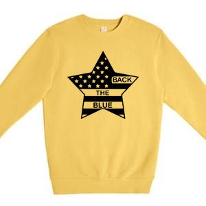 Back The Blue Premium Crewneck Sweatshirt