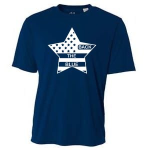 Back The Blue Cooling Performance Crew T-Shirt