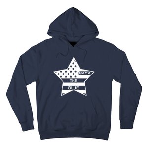 Back The Blue Hoodie