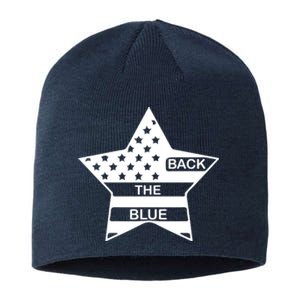 Back The Blue Sustainable Beanie