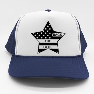 Back The Blue Trucker Hat