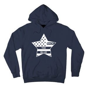 Back The Blue Tall Hoodie