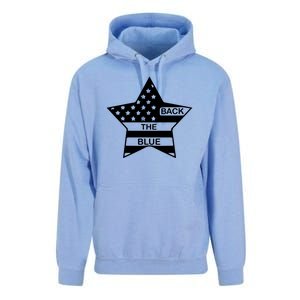 Back The Blue Unisex Surf Hoodie