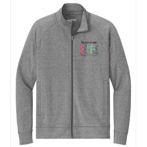 Blessed To Be Called Memere MotherS Day Stretch Full-Zip Cadet Jacket