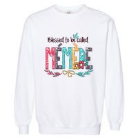 Blessed To Be Called Memere MotherS Day Garment-Dyed Sweatshirt