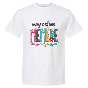 Blessed To Be Called Memere MotherS Day Garment-Dyed Heavyweight T-Shirt