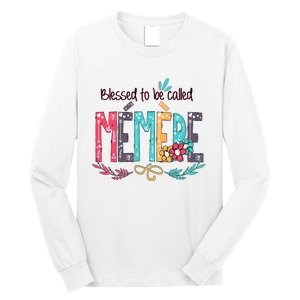 Blessed To Be Called Memere MotherS Day Long Sleeve Shirt