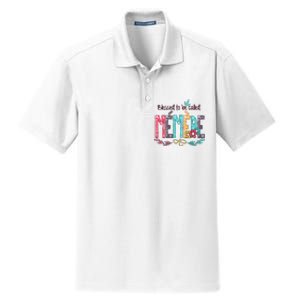 Blessed To Be Called Memere MotherS Day Dry Zone Grid Polo