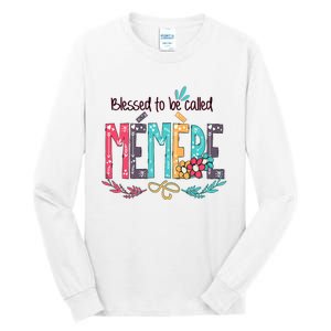 Blessed To Be Called Memere MotherS Day Tall Long Sleeve T-Shirt