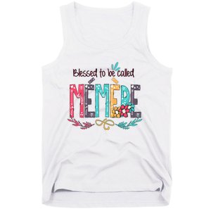 Blessed To Be Called Memere MotherS Day Tank Top