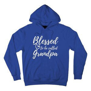 Blessed To Be Called Grandpa Gift Christmas Papa Gift Hoodie