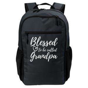 Blessed To Be Called Grandpa Gift Christmas Papa Gift Daily Commute Backpack