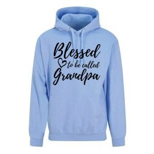 Blessed To Be Called Grandpa Gift Christmas Papa Gift Unisex Surf Hoodie