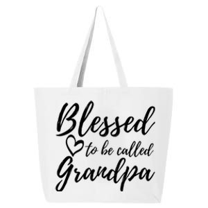 Blessed To Be Called Grandpa Gift Christmas Papa Gift 25L Jumbo Tote