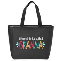 Blessed To Be Called Granna Mothers Day Zip Tote Bag