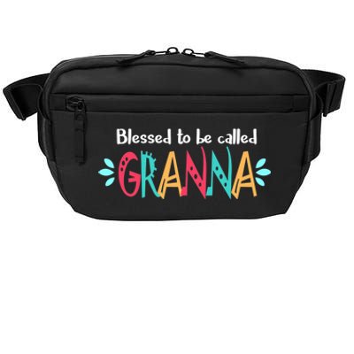 Blessed To Be Called Granna Mothers Day Crossbody Pack