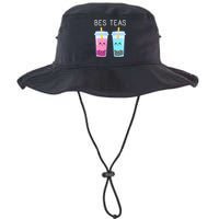 Bubble Tea Boba Tapioca Pearls Milk Drink Kawaii Friend Legacy Cool Fit Booney Bucket Hat