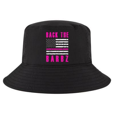 Back The Barbz Flag Love Barbs 4th Of July Cool Comfort Performance Bucket Hat