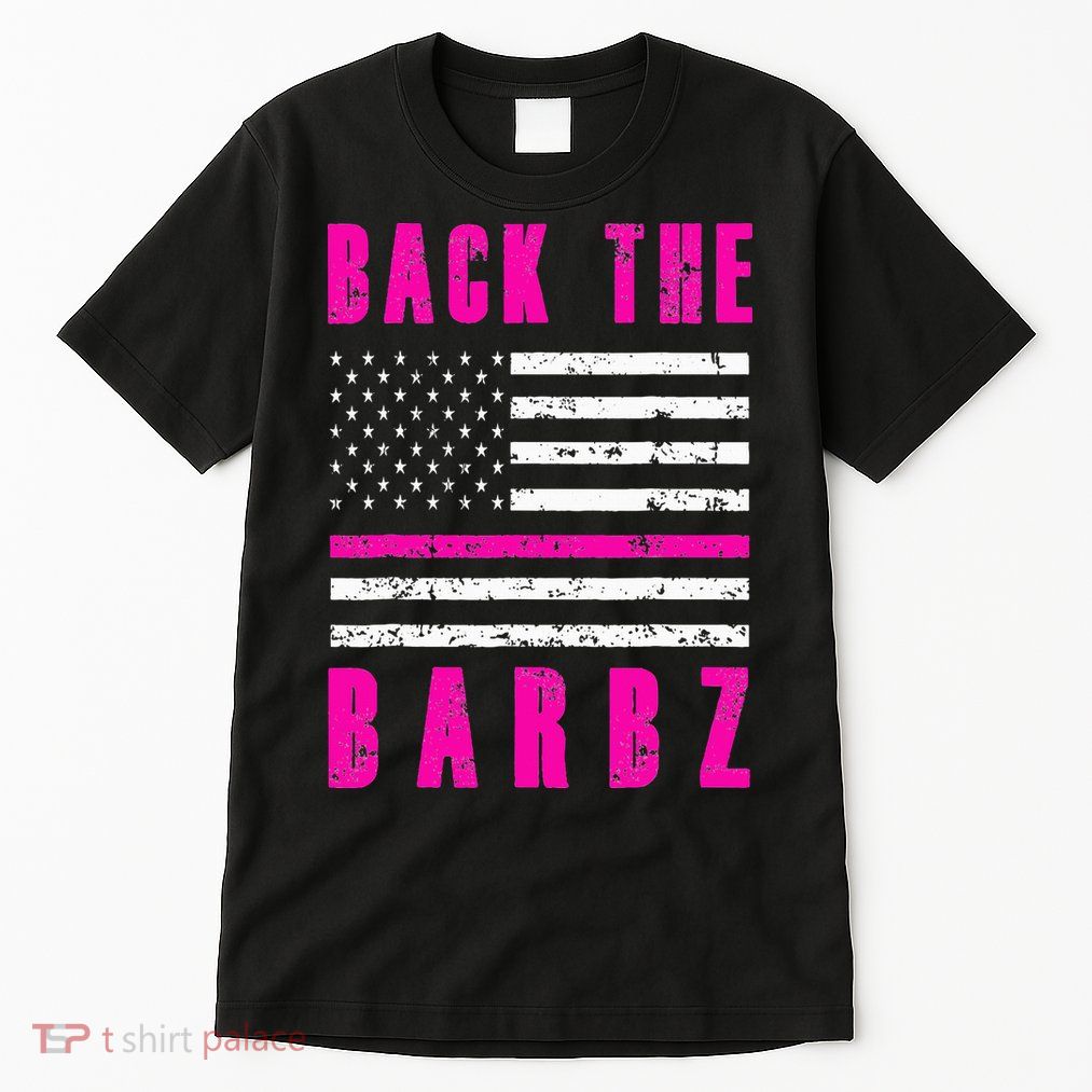 Back The Barbz Flag Love Barbs 4th Of July Tall T-Shirt