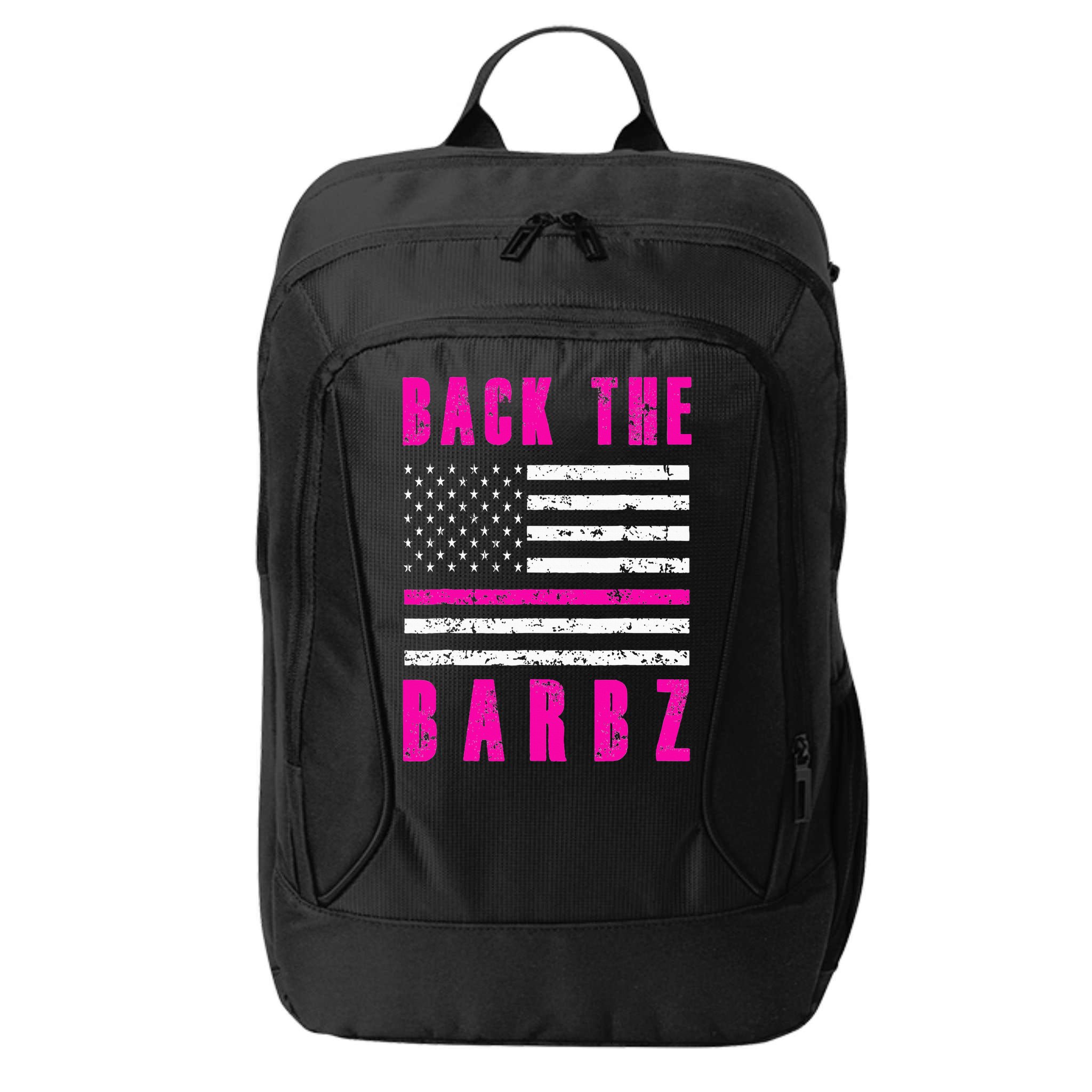 Back The Barbz Flag Love Barbs 4th Of July City Backpack