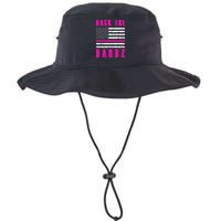 Back The Barbz Flag Love Barbs 4th Of July Bucket Hat