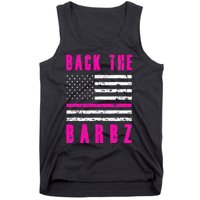 Back The Barbz Flag Love Barbs 4th Of July Tank Top