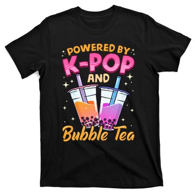 Bubble Tea Boba K POP Music Lover Korean Milk Anime Gift T-Shirt