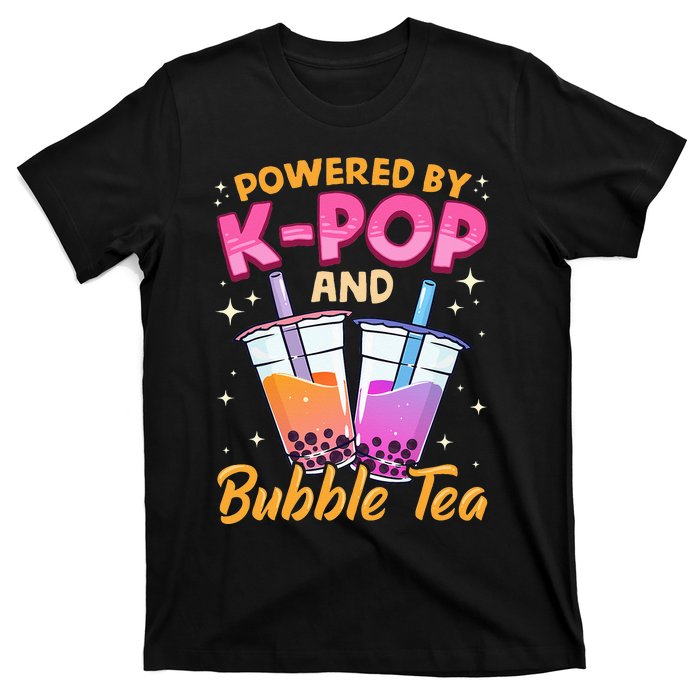 Bubble Tea Boba K POP Music Lover Korean Milk Anime Gift T-Shirt